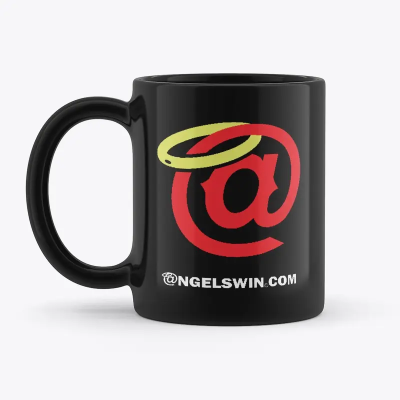 Vintage AngelsWin Black Mug